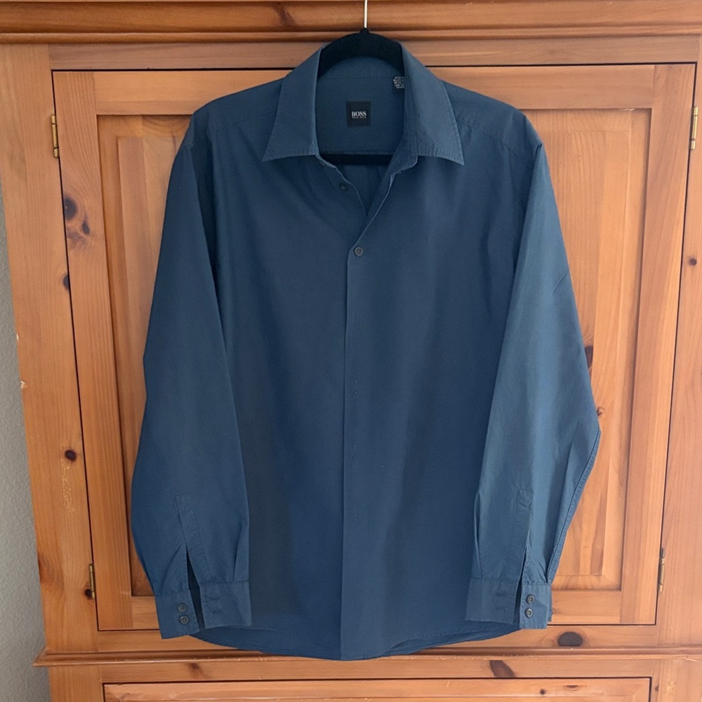 Hugo Boss Navy Shirt